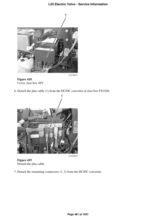 Volvo L25 Electric Compact Wheel Loader Repair Service Manual - Image 3