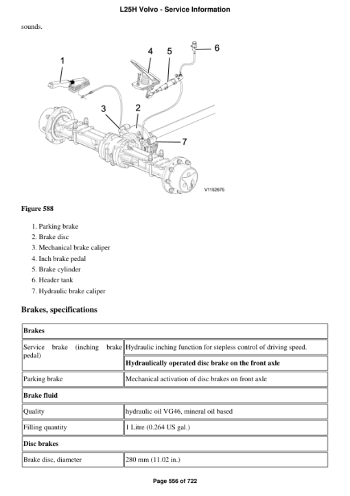 Volvo L25H Compact Wheel Loader Repair Service Manual - Image 4