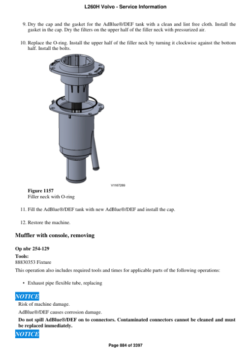 Volvo L260H Wheel Loader Repair Service Manual - Image 4