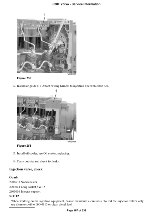 Volvo L28F Compact Wheel Loader Repair Service Manual - Image 2