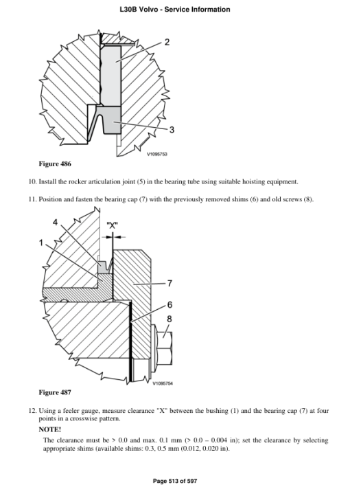 Volvo L30B Compact Wheel Loader Repair Service Manual - Image 5