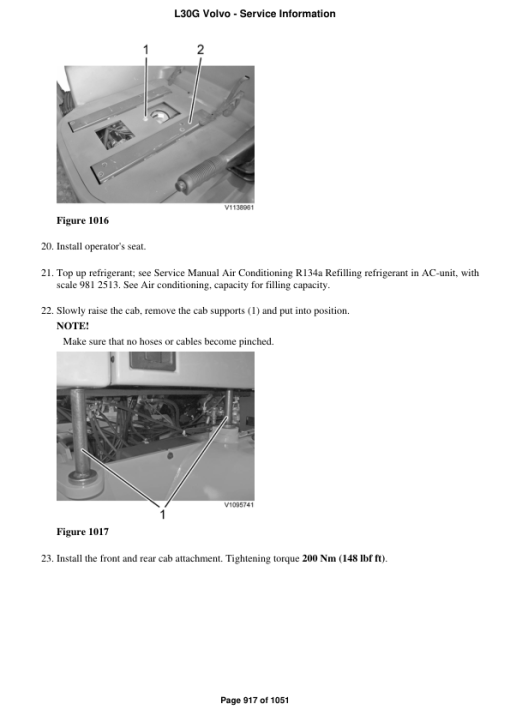 Volvo L30G Compact Wheel Loader Repair Service Manual - Image 5