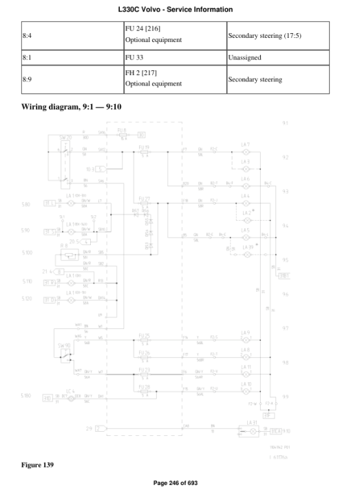 Volvo L330C Wheel Loader Repair Service Manual - Image 2