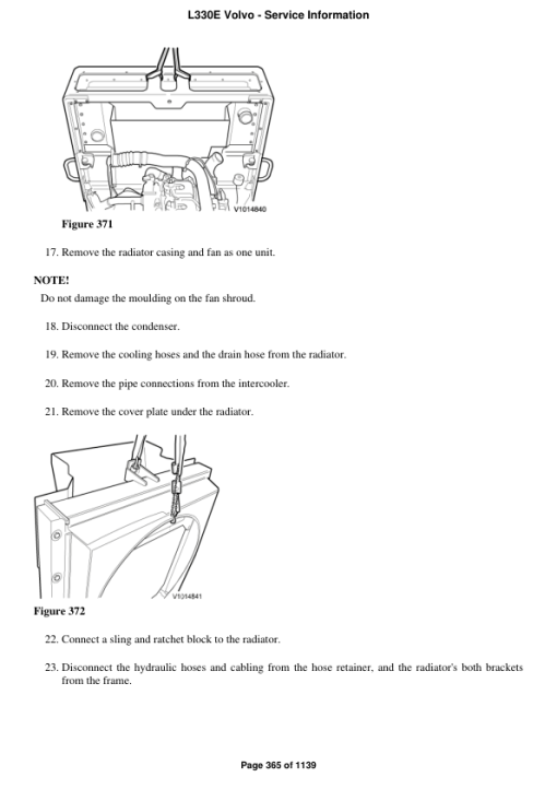 Volvo L330E Wheel Loader Repair Service Manual - Image 4