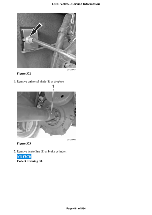 Volvo L35B Compact Wheel Loader Repair Service Manual - Image 3