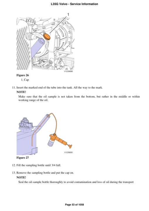 Volvo L35G Compact Wheel Loader Repair Service Manual - Image 4