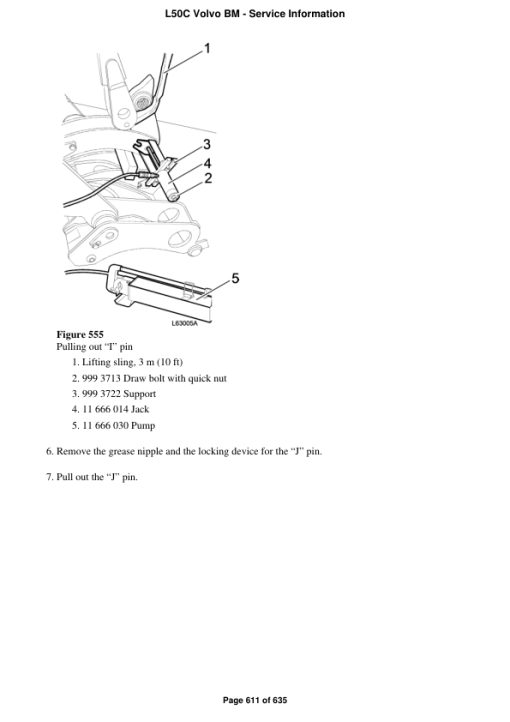 Volvo L50C BM Wheel Loader Repair Service Manual - Image 4