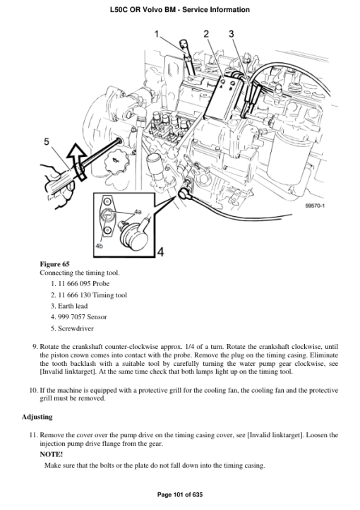 Volvo L50C OR BM Wheel Loader Repair Service Manual - Image 2