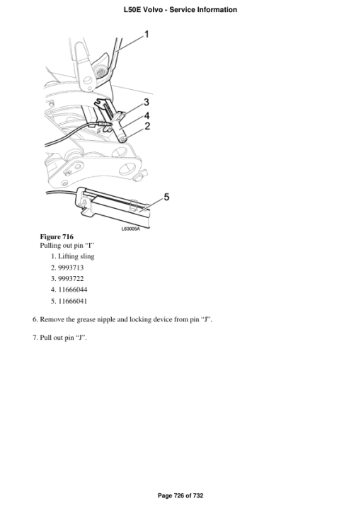 Volvo L50E Wheel Loader Repair Service Manual - Image 5