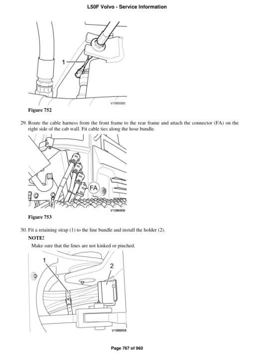 Volvo L50F Compact Wheel Loader Repair Service Manual - Image 4