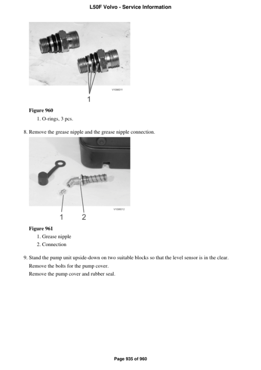 Volvo L50F Compact Wheel Loader Repair Service Manual - Image 5