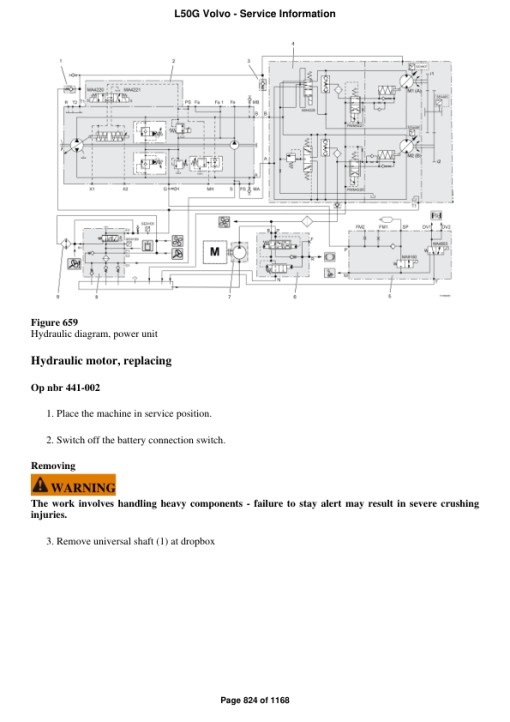 Volvo L50G Compact Wheel Loader Repair Service Manual - Image 4