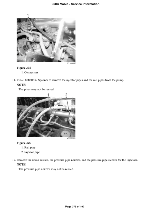 Volvo L60G Wheel Loader Repair Service Manual - Image 4