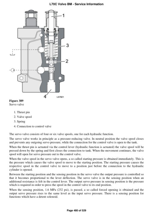 Volvo L70C BM Wheel Loader Repair Service Manual - Image 4