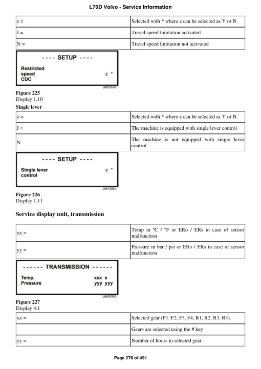 Volvo L70D Wheel Loader Repair Service Manual - Image 3