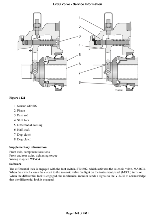 Volvo L70G Wheel Loader Repair Service Manual - Image 2