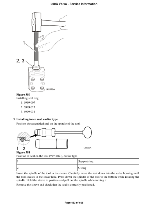 Volvo L90C Wheel Loader Repair Service Manual - Image 3