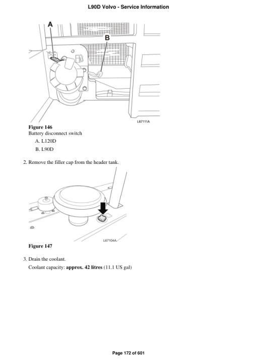 Volvo L90D Wheel Loader Repair Service Manual - Image 2