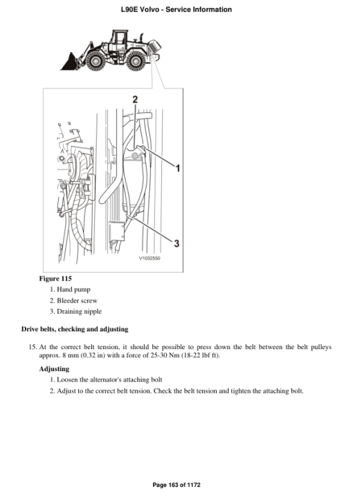 Volvo L90E Wheel Loader Repair Service Manual - Image 2