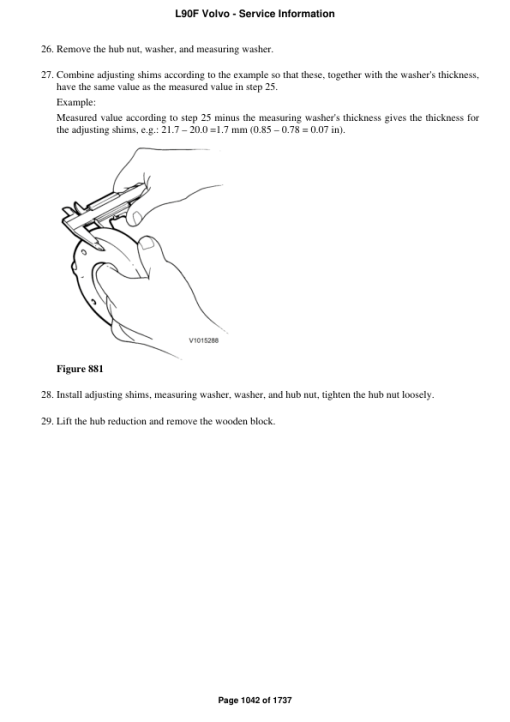 Volvo L90F Wheel Loader Repair Service Manual - Image 2