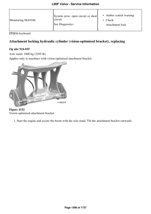 Volvo L90F Wheel Loader Repair Service Manual - Image 4