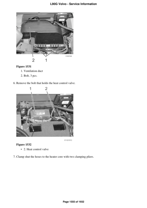 Volvo L90G Wheel Loader Repair Service Manual - Image 4