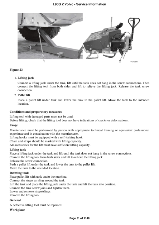 Volvo L90G Z Wheel Loader Repair Service Manual - Image 4