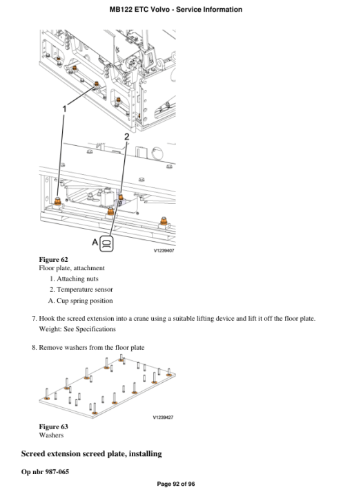 Volvo MB122 ETC Screeds Repair Service Manual - Image 4