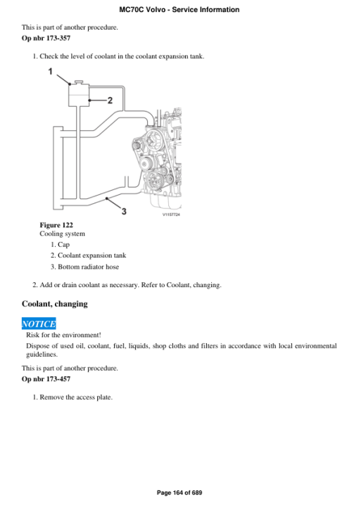 Volvo MC70C Skid Steer Loader Repair Service Manual - Image 2