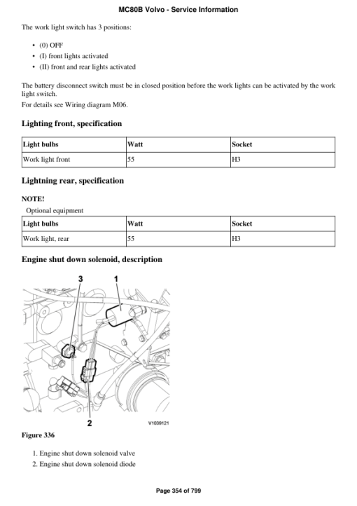 Volvo MC80B Skid Steer Loader Repair Service Manual - Image 2