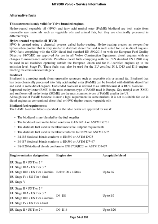 Volvo MT2000 Miling Equipment Repair Service Manual - Image 4