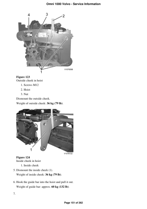 Volvo Omni 1000 Screeds Repair Service Manual - Image 2