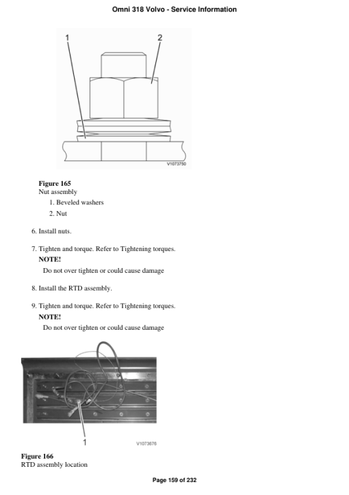 Volvo Omni 318 Screeds Repair Service Manual - Image 2