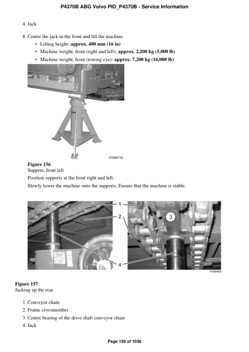 Volvo P4370B ABG Pavers Repair Service Manual - Image 2