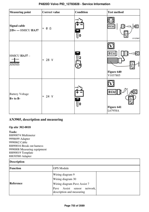 Volvo P4820D Pavers Repair Service Manual - Image 5