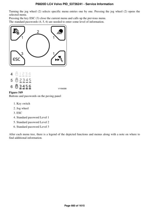 Volvo P8820D LC4 Pavers Repair Service Manual - Image 5