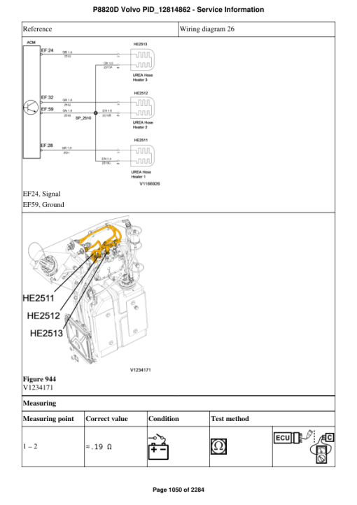 Volvo P8820D Pavers Repair Service Manual - Image 2