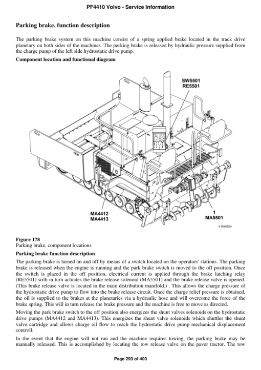 Volvo PF4410 Pavers Repair Service Manual - Image 3