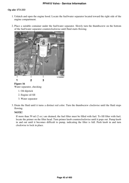 Volvo PF4410 Pavers Repair Service Manual - Image 5