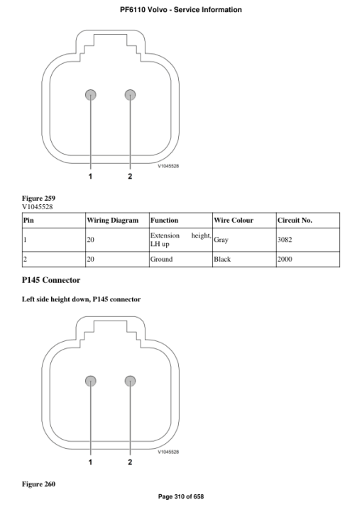 Volvo PF6110 Pavers Repair Service Manual - Image 3