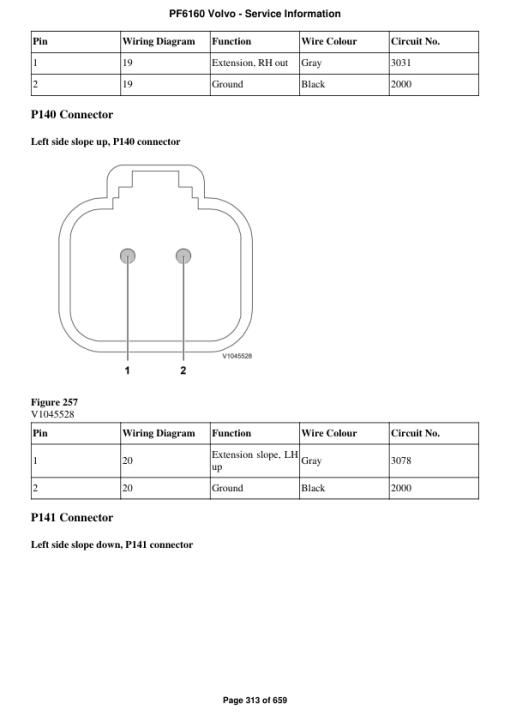 Volvo PF6160 Pipelayer Repair Service Manual - Image 2