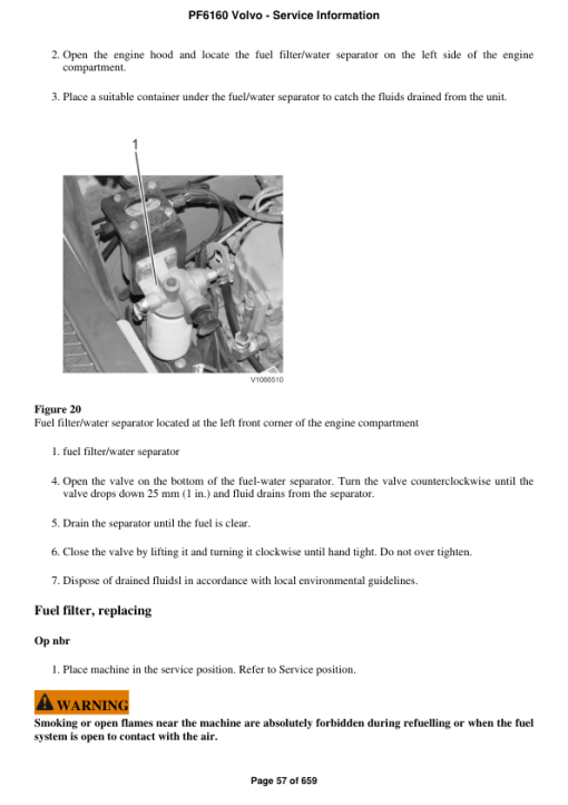 Volvo PF6160 Pipelayer Repair Service Manual - Image 4