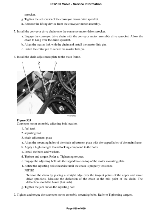 Volvo PF6160 Pipelayer Repair Service Manual - Image 5