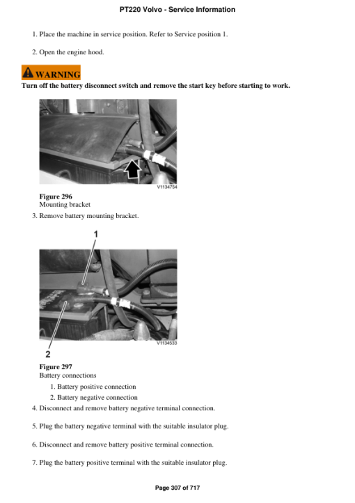 Volvo PT220 Asphalt Compactors Repair Service Manual - Image 3