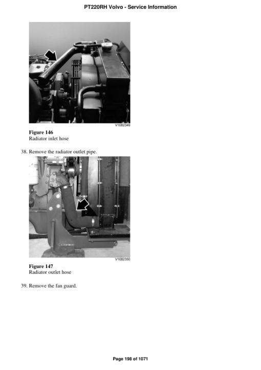 Volvo PT220RH Asphalt Compactors Repair Service Manual - Image 2