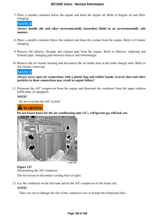 Volvo SD100D Soil Compactor Repair Service Manual - Image 2