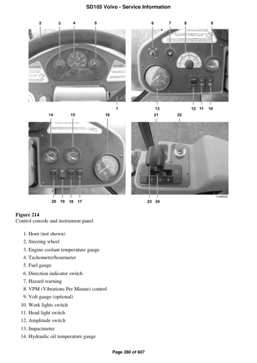 Volvo SD105 Soil Compactor Repair Service Manual - Image 3