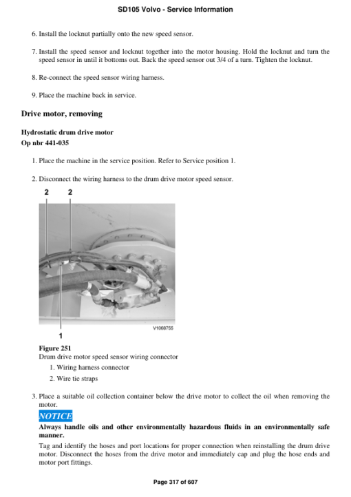 Volvo SD105 Soil Compactor Repair Service Manual - Image 4