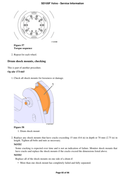 Volvo SD105F Soil Compactor Repair Service Manual - Image 5