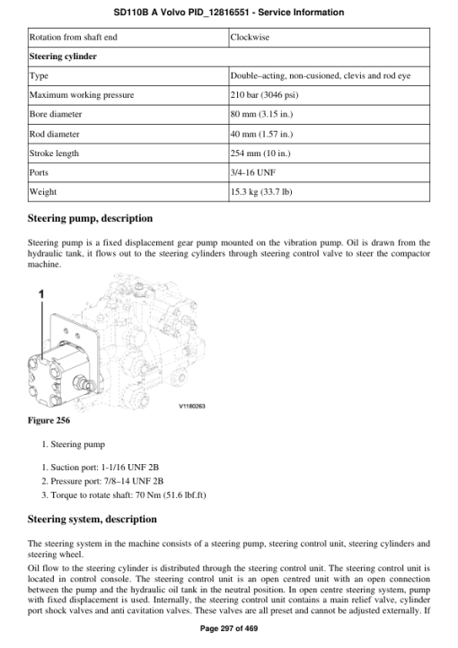 Volvo SD110B A Soil Compactor Repair Service Manual - Image 2